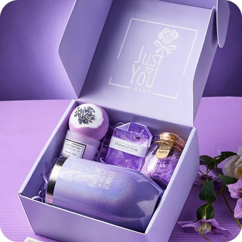 Coffret Évasion Lavande – Rituel de détente et sérénité