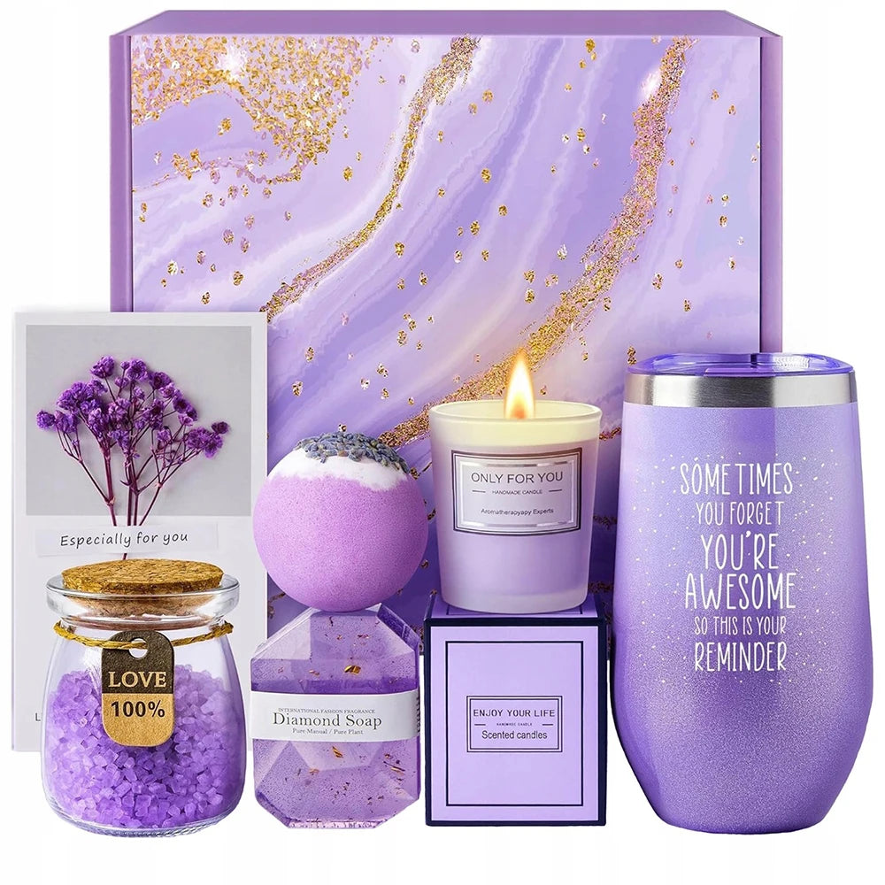 Coffret Évasion Lavande – Rituel de détente et sérénité